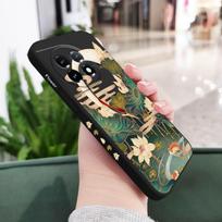 Golden Lotus Phone Case For Oneplus 13 13R 12 12R 11 11R 10 10R 10T 9R 9RT 9 8T 8 7 7T Pro 5G Liquid Silicone Cover OnePlus 8T