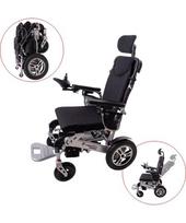 Electric Wheelchair inSPORTline Hawkie Evo II w/ Adjustable Backrest 700 W - Sidabrinė