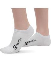 Bambukinės kojinės iki kulkšnies inSPORTline Silvatic Ankle AG+ antibakterinės, 3 poros - Balta