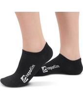Bambukinės kojinės iki kulkšnies inSPORTline Silvatic Ankle AG+ antibakterinės, 3 poros - Juoda