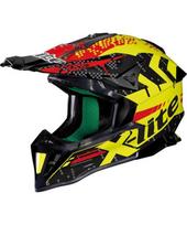 Motokroso šalmas X-Lite X-502 Nac-Nac LED, geltonas - Juoda/geltona