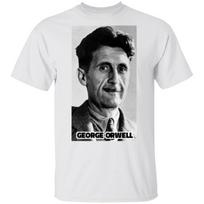 George Orwell, George Orwell shirt, Orwell 1984 Animal Farm, British Author Famous Writer T shirt S