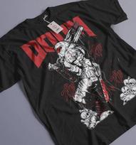 OG DOOM Slayer T shirt: Unisex Cotton Graphic Tee M
