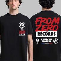 Linkin Park From Zero Records Lyon France 2026 Pop Up Shop Merch T-Shirt Black S