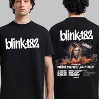Blink-182 Europe Tour 2027 T-Shirt Pierce The Veil Billy Talent Two Sided Tee S