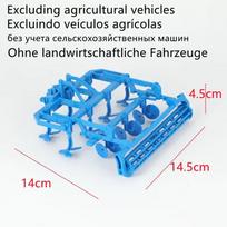 Remote Control Tractor RC Farm Truck Car Trailer 2.4G Farming Simulator Truck Miniature Farm Vehicle Toys Model Children Boy
