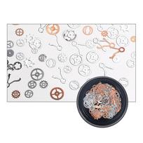 Assorted Style Steampunk Gears Watch Findings for Jewelry Making DIY Ornamnets sidabras