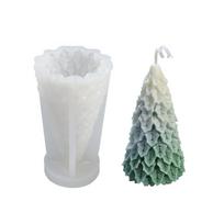 Luoye Christmas Tree Silicone Mold Resin Epoxy Casting Making DIY Soap Candle