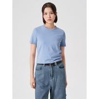 8Seconds Cotton Spandex Short Sleeve Crop T-Shirt Sky Blue (324742Ly2Q) Sky Blue/M