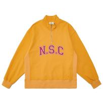 Naked Surf Club Pet Recycled N.S.C Zipper Sweatshirt (Mustard) Mustard/1