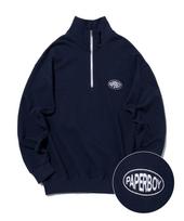 Paper Boy Halo N Half-Zip - Navy Navy/S