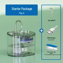 LISM Smart Transparent Pet Water Fountain