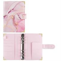 Envelopes Bill Organizer Binder Pockets Binder Notebook A6 Notebook Budget Binder Planner Binder Pink