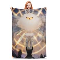 Hollow Knight Game Blankets Quality Warm Throw Blanket Winter Students Home Decor Comfortable Bedspread Size: 75*100cm, Weight: 230 GSM