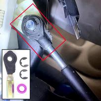 Rav4 Yaris Sienna Highlander Corolla Avalon Camry Pavarų perjungimo troselio jungties galas Pavarų dėžės selektoriaus svirties galo įvorė
