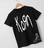 Korn Band Tshirt 90s Nu Metal Graphic Rock Tee Issues Voodoo Dollunisexs Womens S