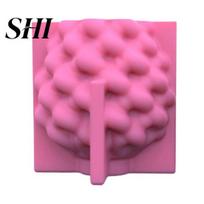 Not Stick Epoxy Plaster Mold Reusable Easy Demould Cylinder Shape Morning Glory Stilus Baking Washable Home Decoration Candle Kitchen Supplies Small