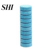 Car Windshield Cleaning Concentrate Tablets 10/20/40Pcs Auto Glass Water Effervescent Solid Cleaner Windscreen Super Concentrated Wash Wiper 10 pcs mėlyna