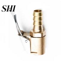 Reliable Apron for Air Leakage Prevention During Tire Inflation Quick Connector Chuck Open Flow Straight Lock Copper Odd-shaped Pressure Handle Thread C