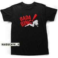 BADA BING! Kult Unisex Black T-shirt Size S-5XL Unisex T-Shirt S įvairiaspalvis