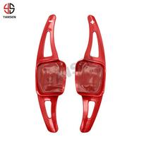 Paddle shifter for VW Golf 8 MK8 R GTI R Line  Tiguan Passat Atlas CC Steering Wheel Paddle Shift Carbon Sticker Accessories ABS Red