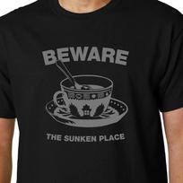 Beware The Sunken Place TShirt Get Out Peele Kaluuya Kanye Funny Quote Geek Tea S