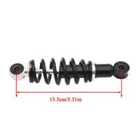 220mm/200mm/180mm/160mm/13.5mm galinis spyruoklinis amortizatorius pakabai elektriniams paspirtukams 13.5cm 1pc black
