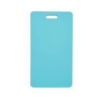 Reusable Silicone Erasable Badge Note Pad - Vertical & Horizontal, Write with Ballpoint Pen, with - Lightweight ID Badge Scroll for Nurses and Doctors One Size mėlyna