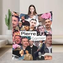 PIERRE GARNIER KIEKVIENĄ SEKUNDĘ Antklodės Super Šilta Purios Pliušinės Mėtymo Antklodė Miegamajam Kelionėms Flanelinė Lovatiesė Lovos Užtiesalas 75X95CM