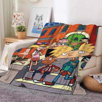 Animacinis H-Ei A-Arnoldas Komedija Juokingas Antklodė Šilta Ir Minkšta Tinka Miegamajam Svetainei Sofa Lova Biurui Kelionėms Stovyklavimui 75X95CM