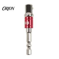 Versatile Socket Tool Multi-Function Universal Wrench Tool, Adjustable 3/8''-3/4'' Sleeve with Power Drill Construction Adapter for Ratchet