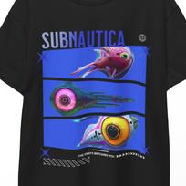 Subnautica T Shirt Gamer Unisex, Leviathan Gargantuan , Sci Fi Ocean Adventure Shirt, Gaming Merch Gift for Fans, Cool Style Top Streetwear S