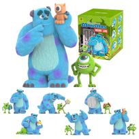 TOP TOY Disney Monsters Inc. Work Diary Series1 Piece Gachapon Blind Box Figure Plastic Model Premium Pixar Sulley Mike Character Birthday Gift Item