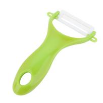 Manual Fruit and Vegetable Peeler Ceramic Peeling Knife Green Kitchen Peeler for Potatoes Apples Carrots Portable Peeler