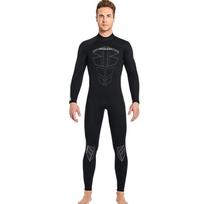 3mm Full-Body Wetsuit Freediving Surfing Snorkeling Winter Swimming Thermal Neoprene Diving Suit Unisex XS