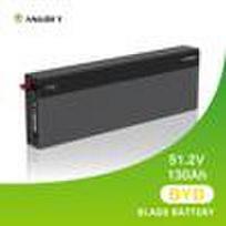 BYD High-Capacity 130Ah 6.6KWh LiFePO4 Blade Battery Cell 51.2V Split IP65 CAN for 6.6kWh 51.2V 6.6kW
