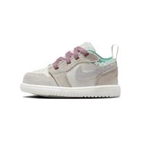 Air Jordan 1 Low Alt SE TD Sail Violet Dust Kūdikio sportbačiai Cream Legend-Light-Brown Neutral-Grey FQ8092-100 26