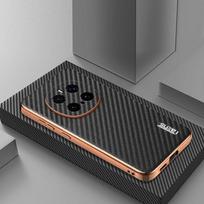For Huawei Honor Magic 7 6 Pro Case Luxury PU Plating carbon fiber Protective Back Cover Case For Honor 300 200 100 Pro For Magic 7 juoda