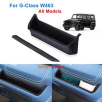 Passenger Grab Handle Storage Tray Car Interior Door Storage Box Pocket With Anti Slip Mat For Mercedes-Benz G-class W463 New