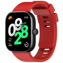 Silicone Band for Redmi Watch 4 Strap accessories sport correa Replacement belt Original bracelet for Xiaomi mi band 8 pro Strap for redmi watch 4 raudona