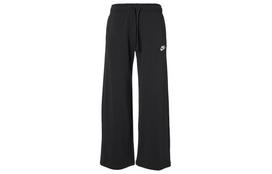 Nike Women's Mid-Rise Wide-Leg Sweatpants Black FB2728-010 XL