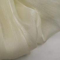 1m Hanfu Fabric DIY Crepe Gauze Tulle Romantic Style Wrinkled Fabric  Wedding Decorative smėlis