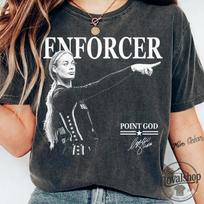 Sophie Cunningham marškinėliai Vintage Enforcer Point God marškinėliai su grafika Krepšinio marškinėliai WNBA gerbėjo dovana Juokingi TikTok nagų memų marškinėliai RetroTee XL