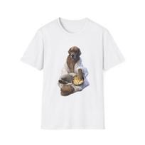 Dog in Blanket with Popcorn T-Shirt | fakemink Club Sheep Cover 2XL