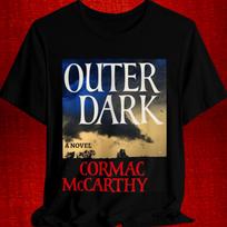 Outer Dark Shirt, 1968, NEW Graphic! Cormac McCarthy, Blood Meridian, No Country for Old Men, Books, Literature, Novel, William Faulkner M