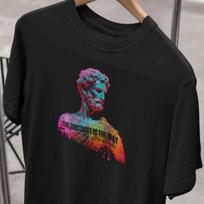 Marcus Aurelius T-Shirt: Stoic Philosophy, Motivational Quote L