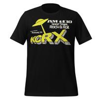 Roswell Radio T-Shirt, KCRX 1430 Retro Style (Unisex Cotton Tee) L
