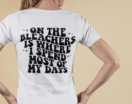 Baseball Mom Tee: On The Bleachers Graphic T-Shirt 3XL