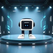 Tuya EMO intelligence AI Robot Toy Emotional Intelligent Companion Of Pet Robot Interactive Voice AI Desktop Toys Gifts 2026 balta