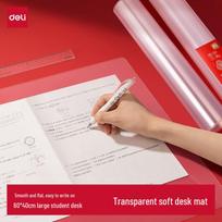 Deli Transparent PP854 Desk Writing Pad